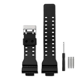 Watch Strap Genuine Band Compatible 0.6 inch (16 mm) Mounting Width Waterproof Strap Casio G-8900A GR-8900A GW-8900A GA-110 GA-100 GD-100 GD-110