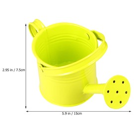 DOITOOL 2pcs Watering Can Bucket Kids Children Garden Outdoor Watering Bucket Small for Portable Indoor Watering Equipment for Outdoor Indoor House Plant (Random Color)