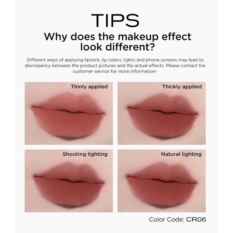 COLORKEY Cheese Matte Lip Mud, Long Lasting,Creamy Matte Finishs, Lipstick,