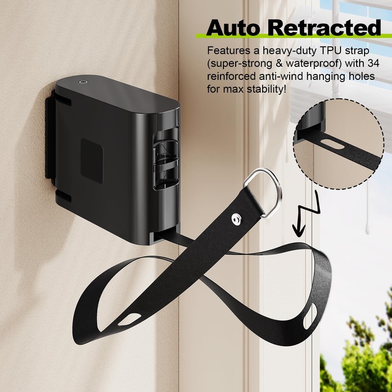 Magic Phoenix TPU Retractable Clothesline for Indoor & Outdoor –