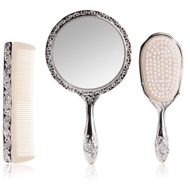 Harry D Koenig Dresser Set Silver Plated, 1-Count