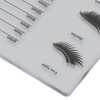 Zopsc Eyelash Extension Tray with Scale, 6 To 17mm Acrylic