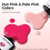 modelones Gel Nail Polish Set 2 PCS 15 ML Pink