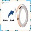 ARTIMUSES 1/4 Inch Silver Backed Copper Foil Tape for Stained