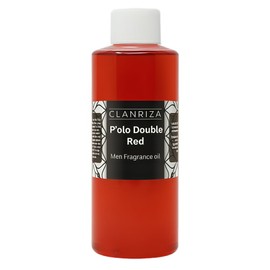 CLANRIZA 1 Fl Oz P'olo Double Red Fragrance Body Oil - Pure & Natural Long-Lasting Perfume Oil for Men - Scented Body Oil for Skin - All-Day Fragrance & Body Care - Ideal Gift