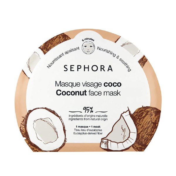 Sephora Collection, Coconut Face Mask Conditions and soothes