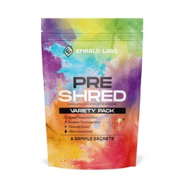 Pre Shred | Variety Pack by Emrald Labs | Pack of 6