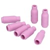 20Pcs TIG Alumina Nozzles Ceramic Cup Gas Lens Shield Consumables
