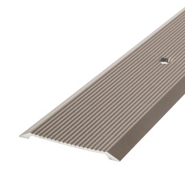 M-D Building Products 43934 2-1/2 in. X 36 in. Pewter Aluminum Seam Binder w/Screws & Anchors