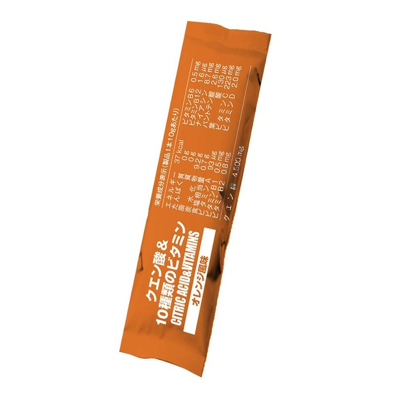 Gold's Gym Citric Acid Powder, Orange Flavor, 14 Packets