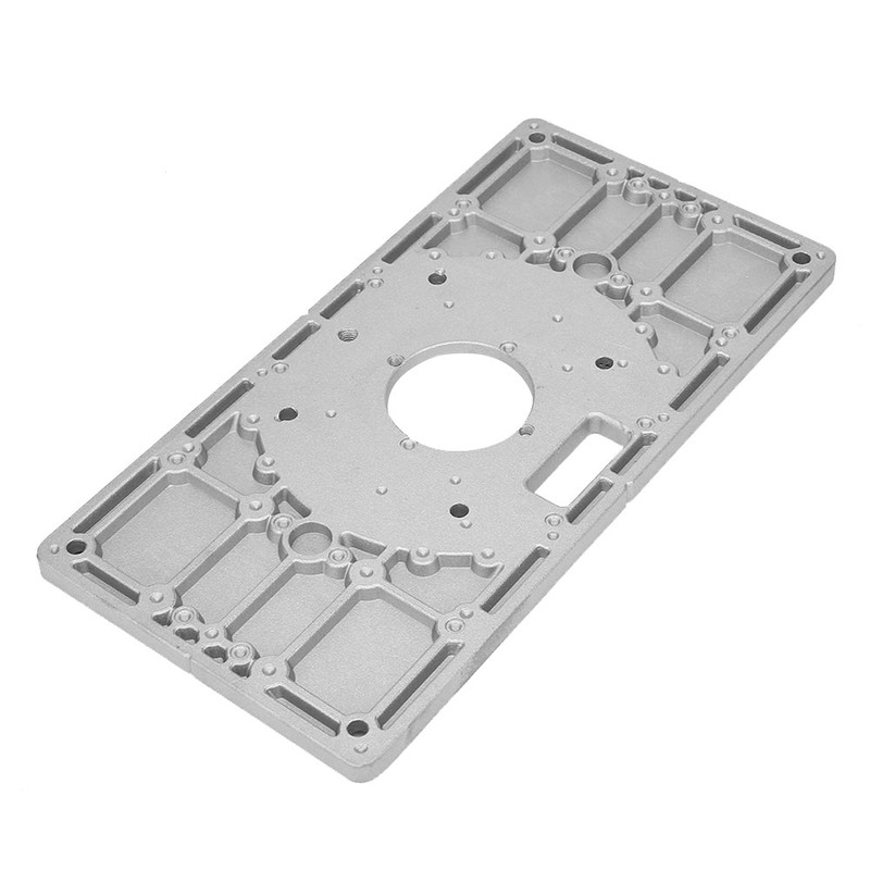 Aluminum Alloy Router Table Insert Plate With Ring For Woodworking