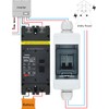 DIHOOL 320 Amp DC Circuit Breaker,2P 1000V 20kA Breaking Capacity