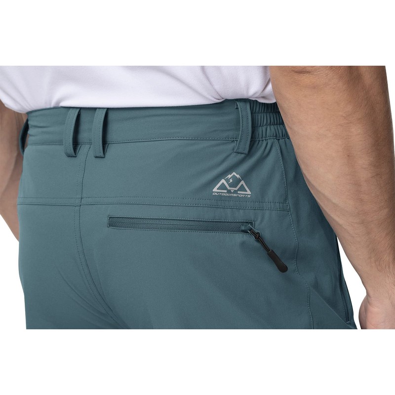 YSENTO - Pantalones de senderismo tipo cargo para hombre, resistentes
