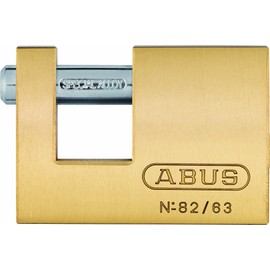 ABUS 11572 Monoblock Brass Shutter Padlock with 8502 Alike Keyed