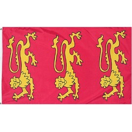 King Richard I HISTORICAL Flag - 3 foot by 5 foot Polyester (NEW)