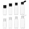 Oruola 8pcs Travel Containers for Toiletries,Small Plastic Bottles, 4 Sizes