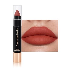 Erinde Lápiz de Labios Mate para Mujer, Lápiz Labial de Larga Duración | Resistente al Agua, Lápiz Labial Cremoso y Pigmentado, con Punta que no se Pe