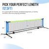 Mini Pickleball Net for Beginners, 10FT / 12.5 FT Half