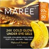 Maree 24K Gold Glow Under Eye Gels For Puffy Tired