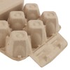 SOUJAP 30 Pack Half Dozen Egg Cartons, 6 Count Paper