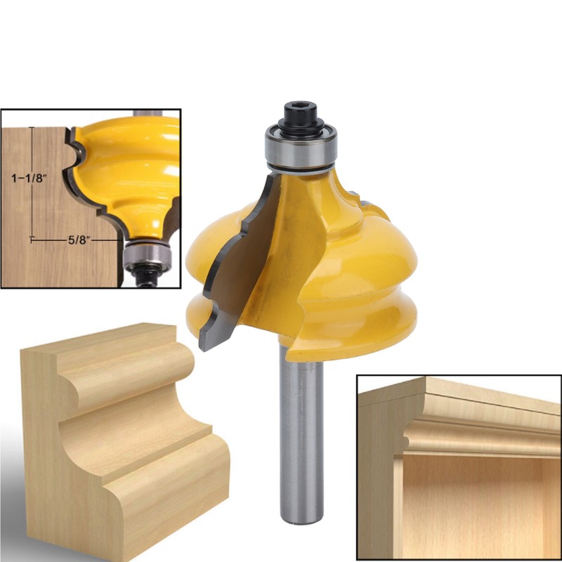 Roman Router Bit Carbon Steel Alloy Edge Forming Routers Bits