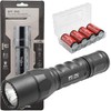 SureFire 6PX Pro 600 Lumen Tactical EDC Flashlight Bundle with