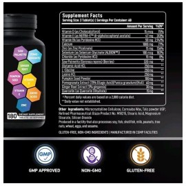 Bioactive Labs Prostate Supplement For Men 180 Tablets 09/2026