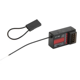 Labuduo RC HOTRC CT‑400 Receiver, RC CT‑400 Receiver 2.4GHz Frequency for Car for RC for HOTRC CT-400
