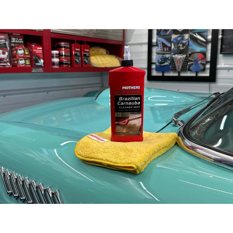 Mothers California Gold Brazilian Carnauba Cleaner Wax, 16 oz. —