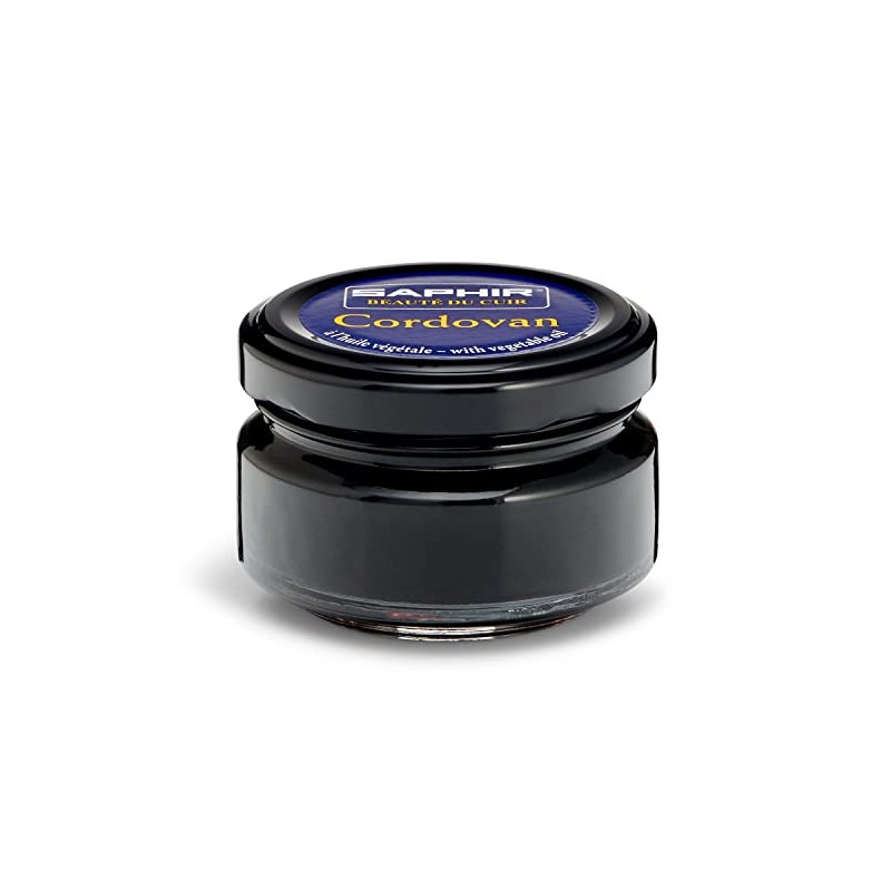 Saphir Cream Cordovan pferdelederpflege Black 50ml