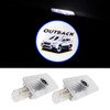 2 Pcs LED Car Door Logo Lights Courtesy Projector Laser