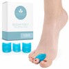 Mind Bodhi Single-Loop Toe Separators 4-Pack: Correcting Bunions and Restoring