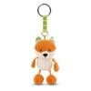 Nici 47552 7 cm Talisminis, Fox Cuddly Toy Pendant with