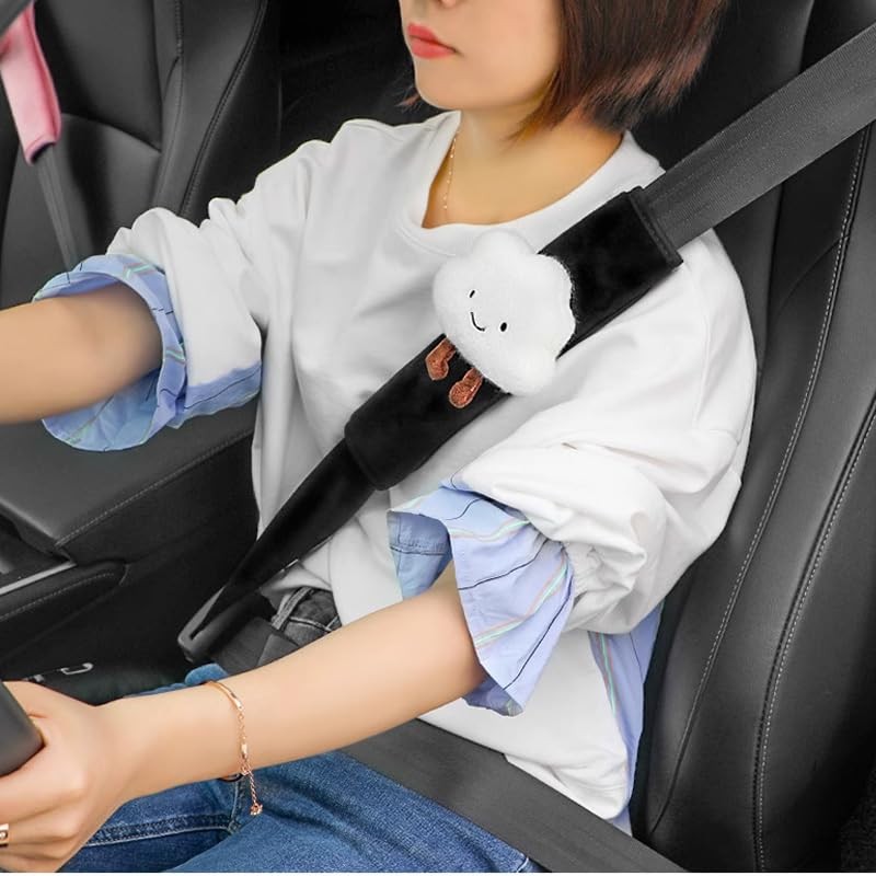 Opexicos 2Pcs Car Seat Belt Cover Shoulder Strap Auto Seatbelt