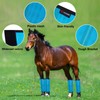HUAME Horse Fly Boots, Breathable Mesh Protection Set of 4,
