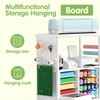 MASHELLY Craft Storage Cart, Compatible with Cricut Cutting Machines, Features