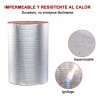 Cinta Impermeable Tapa Goteras 20cm X 10mts Plateado Lisa