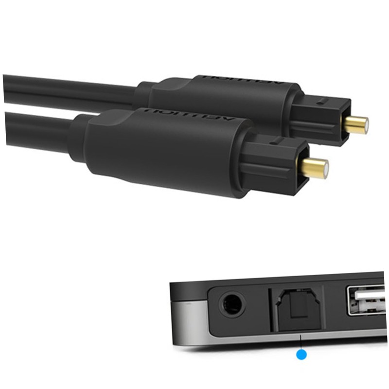 DOITOOL 1.5m Audio Cable Speaker Connection for Amplifiers Black Low-Loss