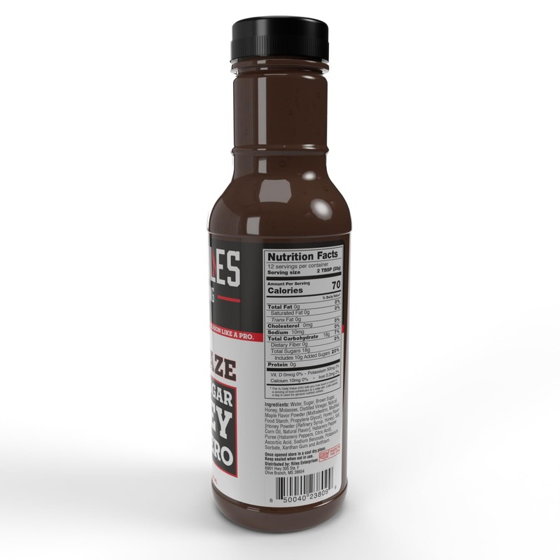 Heath Riles Brown Sugar Honey Habanero BBQ Glaze