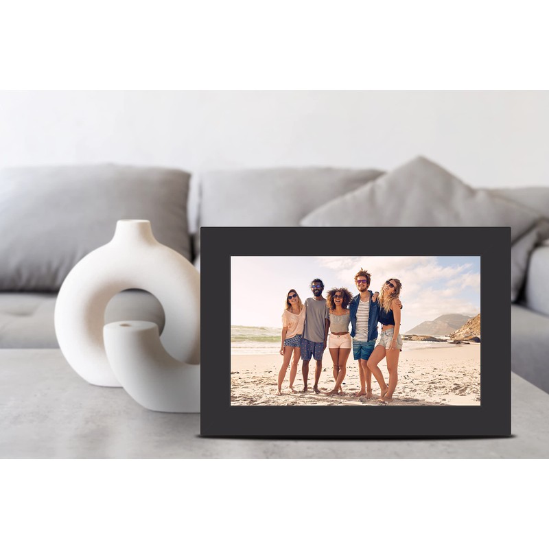 Bell+Howell 10.1" Smart Photo Frame w/Frameo App, BHDPF101 (Black)