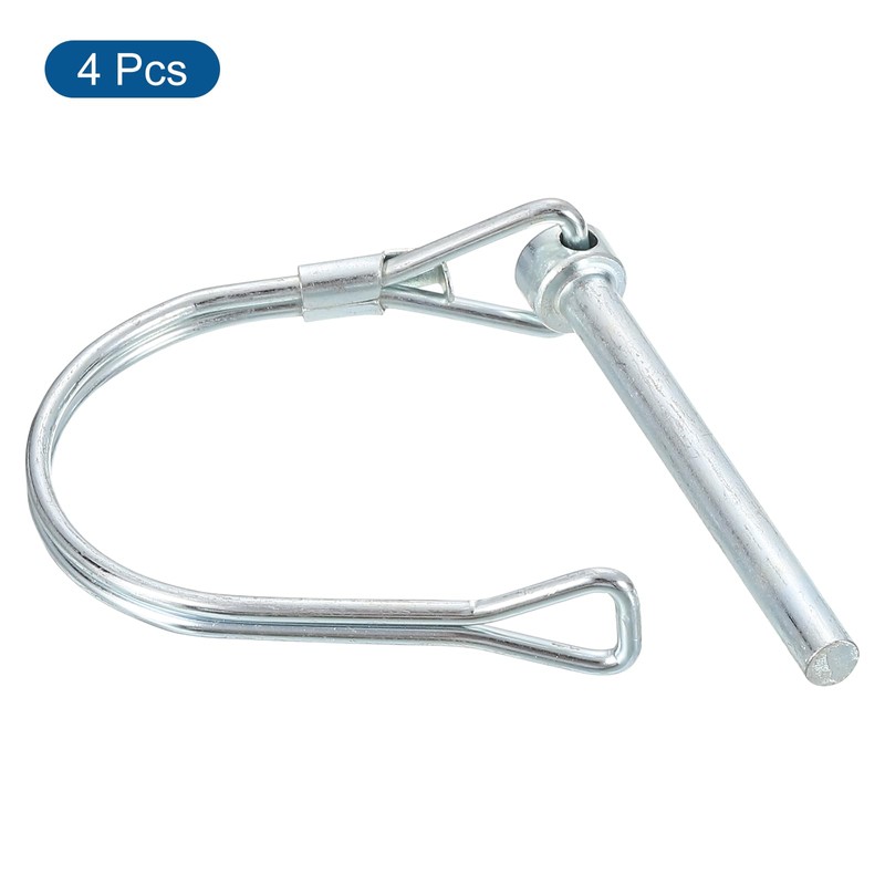 sourcing map 4Pcs 3/16" Dia Trailer Coupler Pin, 2" Long
