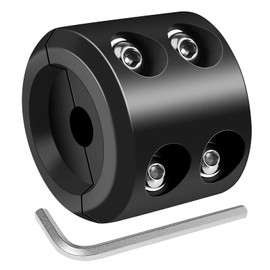 Winch Stopper for Cable. Truck UTV ATV Rubber Winch Cable Stopper, Protects Towing Hook, Synthetic Rope, Cable Line from Wear or Damage, Hawse, Bumper. Quick Installation with Tools. (Black) | Bonison