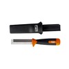 Bahco BAH2448 Chisel Knife with case , Black
