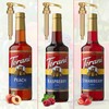 Raspberry, Strawberry, Peach Syrup - Fruit Flavors For Italian Soda