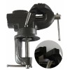 ToolUSA 2.5-Inch Table Vise with Anvil & Swivel Base (Pack