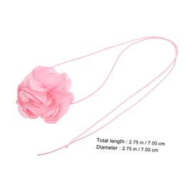 SAFIGLE Floral Choker Necklace for Women Flower Collar Elegant Necklace Fashion Accessory