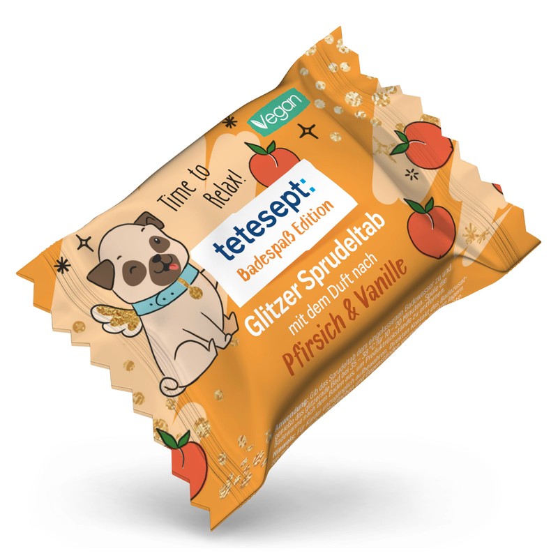 tetesept Bath Fun Edition Glitter Bubble Tab