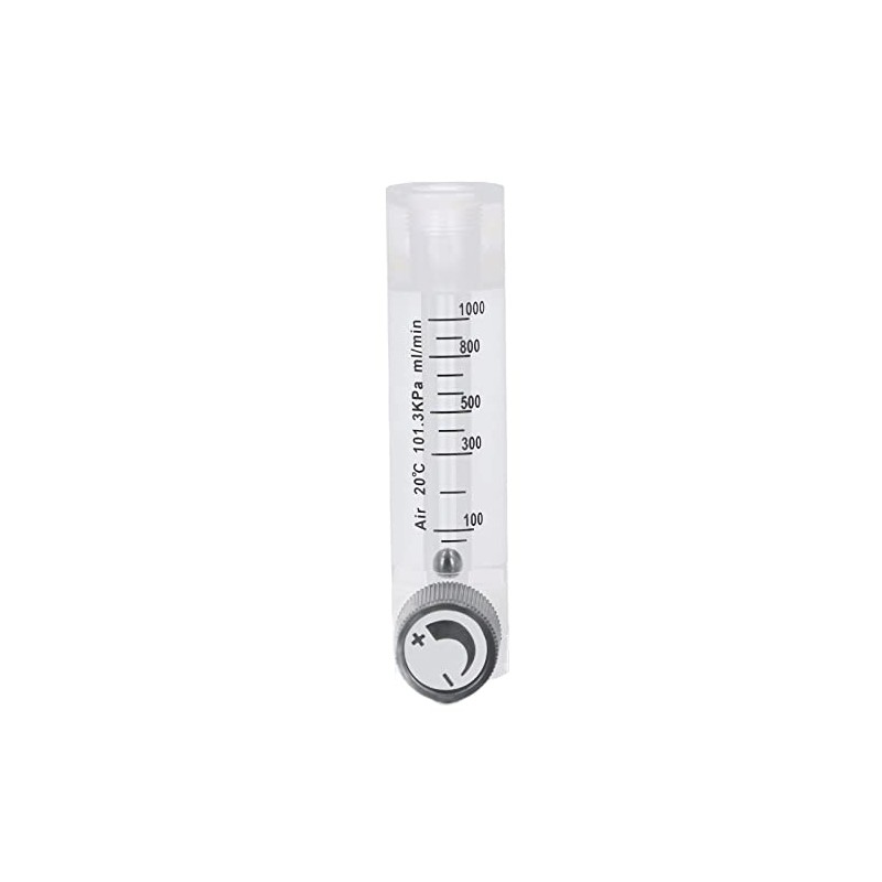 Gas Flow Meter Ml/min Tester, Transparent Gas Tester Flowmeter, Large