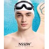 NSSIW Goggles Swimming Adult Swim-Goggles: No Leak with UV400 Protection