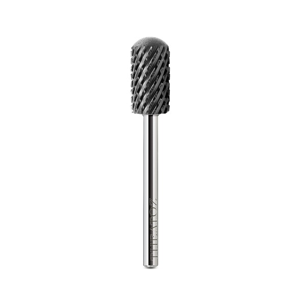 Theatoz Nail Drill Bit Round Head, Large Barrel Electric Nail File 3/32-inch Shank, Nail Tool, Tungsten Carbide Drill Bits for Removing Gel Nail Polish Acrylic Dipping Powder, Manicure, Pedicure